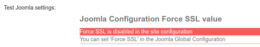 easyhttps test joomla configuration