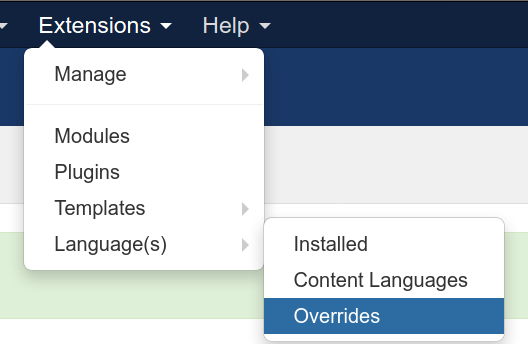 102.joomla language overrides