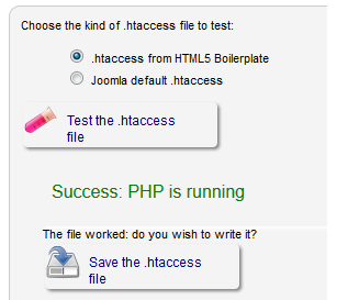 Правильный файл htaccess для joomla